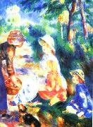 Pierre Renoir The Apple Seller oil on canvas
